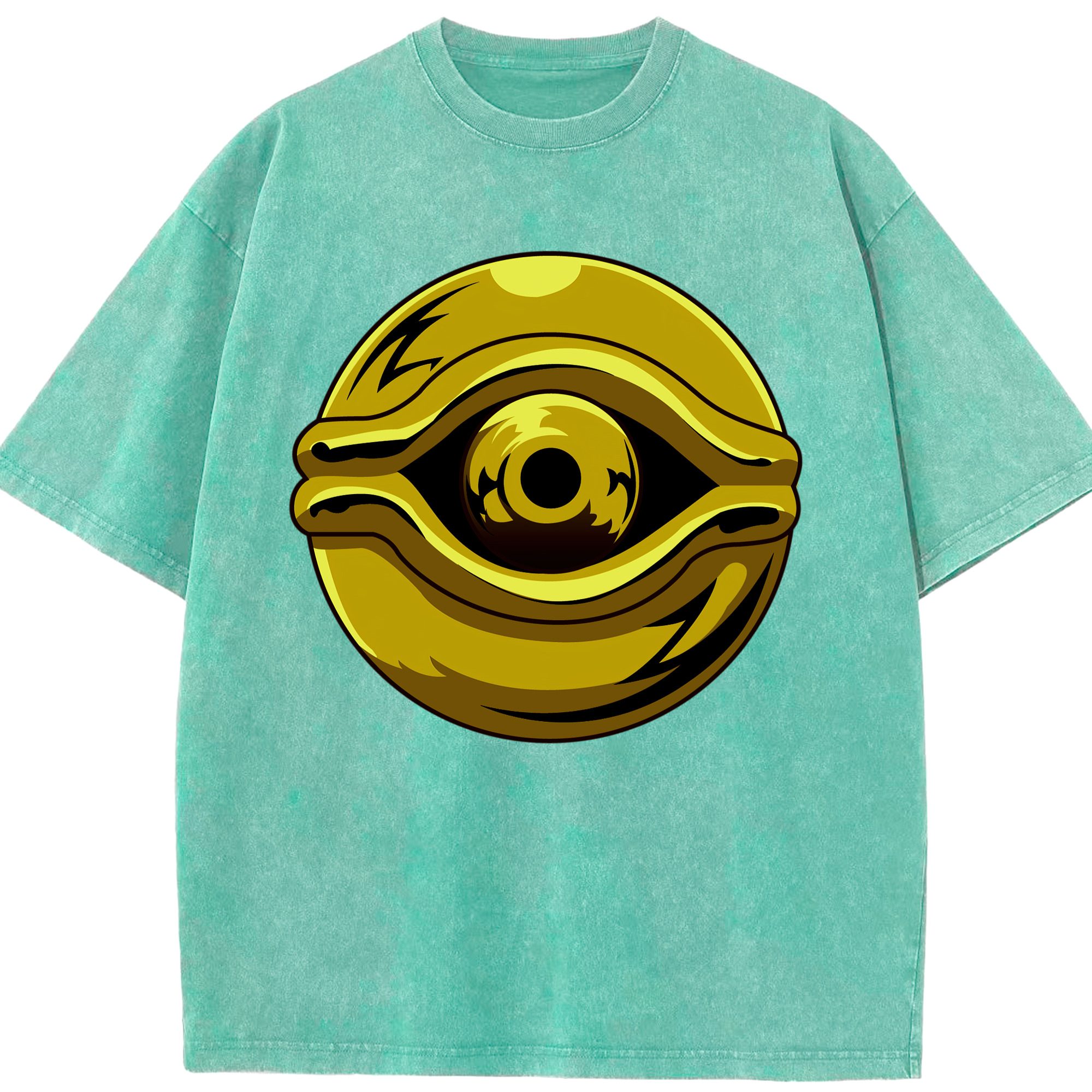 （画像用） 遊☆戯☆王 Yu-Gi-Oh! 綿100% ヴィンテージ風 半袖Tシャツ（フロントプリント）